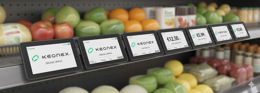 Etiquetas electrónicas FarmaConnect